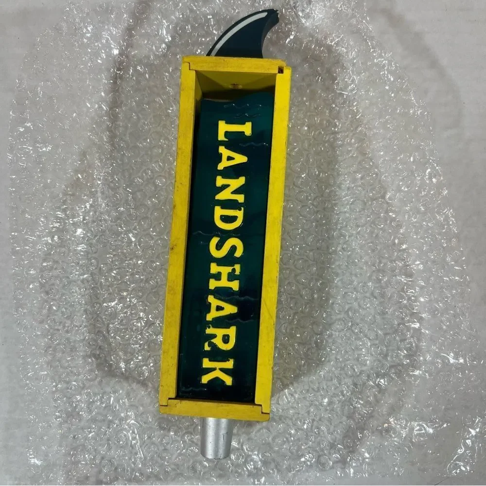 Landshark Lager beer tap handle